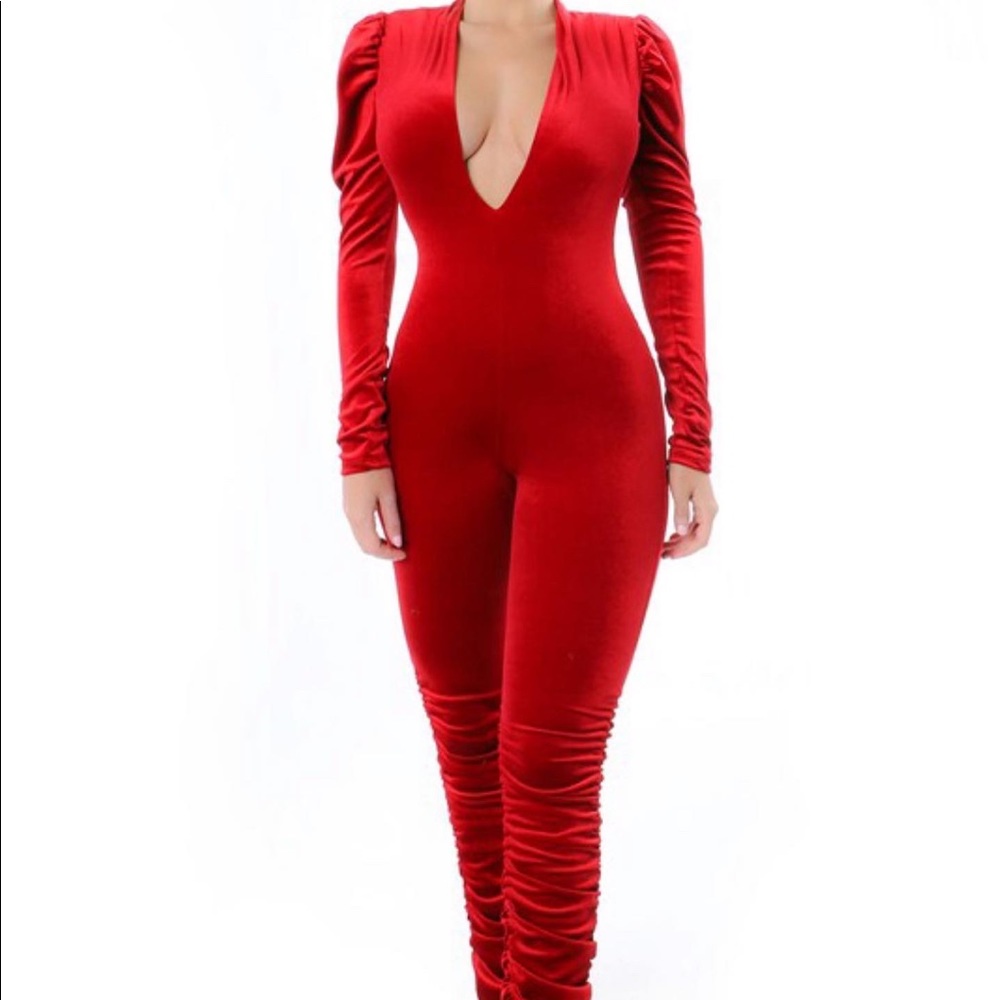 Hey Velvet Jumpsuit